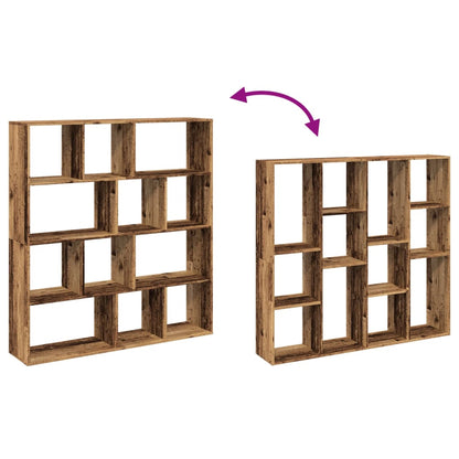 vidaXL Étagère à livres aspect bois de récupération 132x29x141,5 cm Bois d'ingénierie