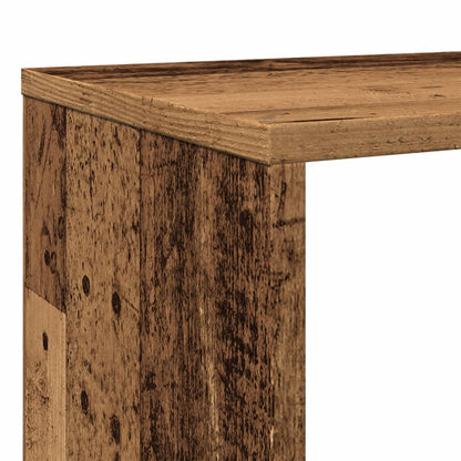 vidaXL Étagère à livres aspect bois de récupération 132x29x141,5 cm Bois d'ingénierie