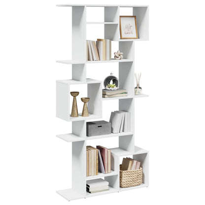 vidaXL Bibliothèque blanche 92x29x188 cm en bois d'ingénierie