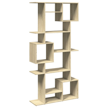 vidaXL Bücherregal Sonoma-Eiche 92x29x188 cm Holzwerkstoff