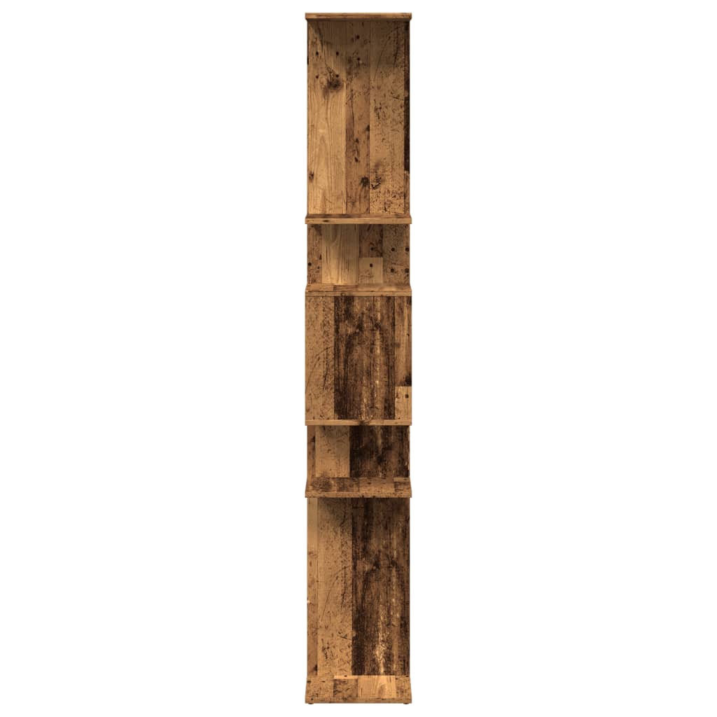 vidaXL Bibliothèque chêne fumé 92x29x188 cm en bois d'ingénierie