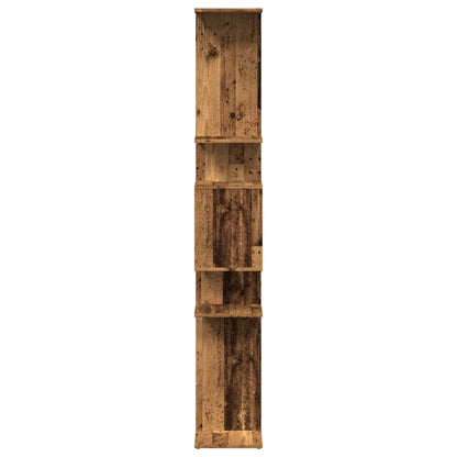 vidaXL Bibliothèque chêne fumé 92x29x188 cm en bois d'ingénierie