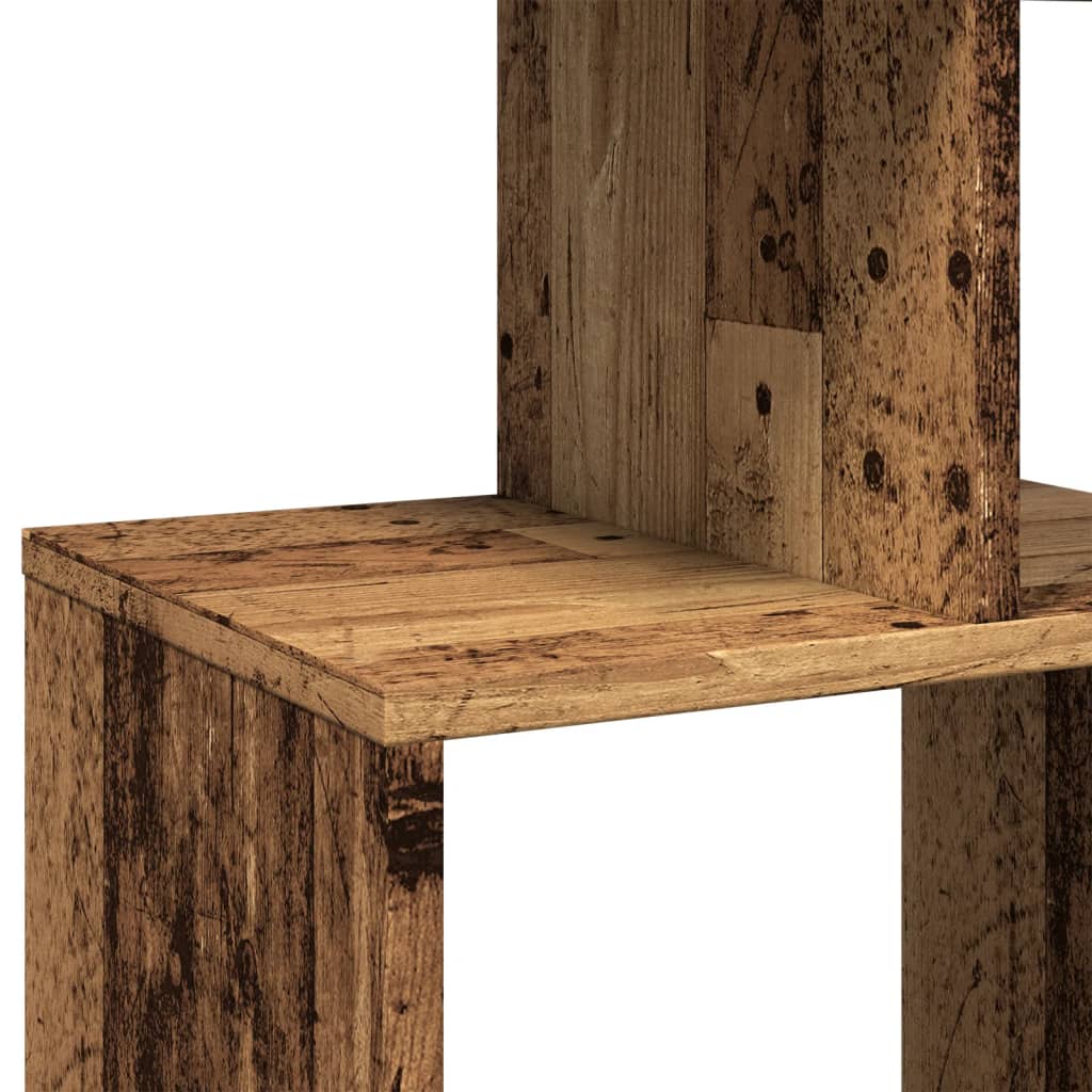 vidaXL Bibliothèque chêne fumé 92x29x188 cm en bois d'ingénierie