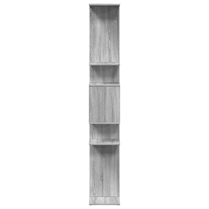 vidaXL Bibliothèque gris Sonoma 92x29x188 cm Bois d'ingénierie