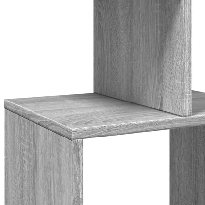 vidaXL Bibliothèque gris Sonoma 92x29x188 cm Bois d'ingénierie