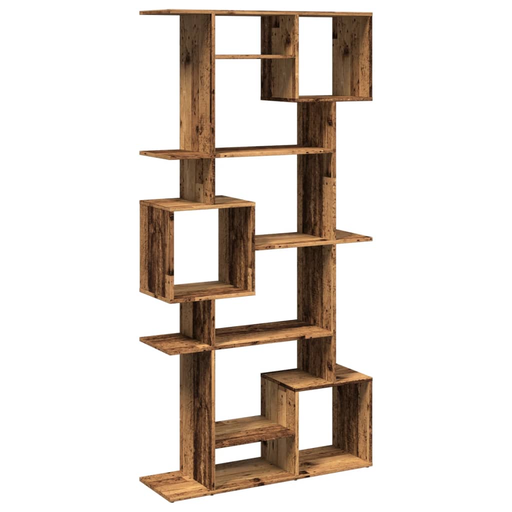 vidaXL Bibliothèque aspect bois de récupération 92x29x188 cm Bois d'ingénierie