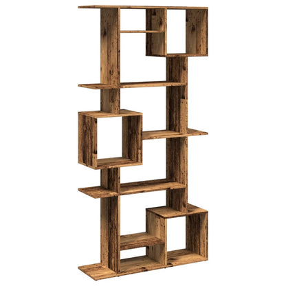 vidaXL Bibliothèque aspect bois de récupération 92x29x188 cm Bois d'ingénierie