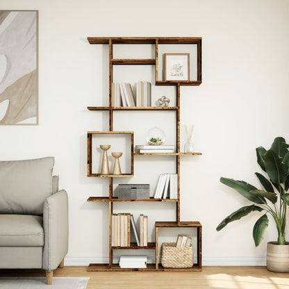 vidaXL Bibliothèque aspect bois de récupération 92x29x188 cm Bois d'ingénierie
