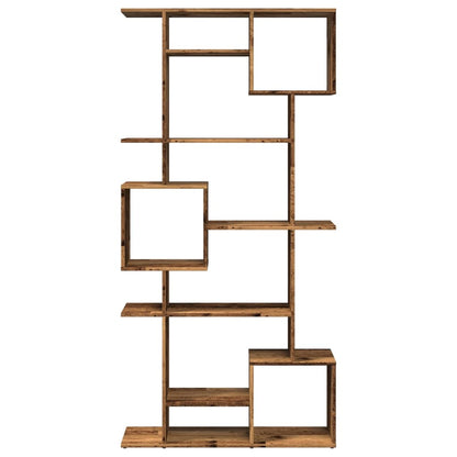 vidaXL Bibliothèque aspect bois de récupération 92x29x188 cm Bois d'ingénierie