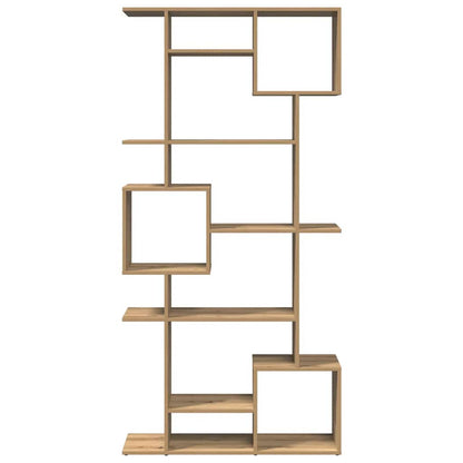 vidaXL Bibliothèque Chêne Artisan 92x29x188 cm Bois d'ingénierie