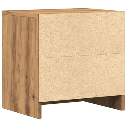 vidaXL Nachttische 2 Stk. Artisan-Eiche 40x30x40 cm Holzwerkstoff