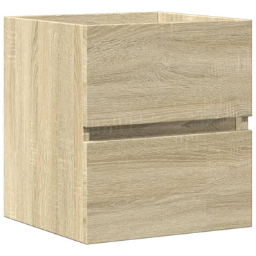 vidaXL Meuble sous lavabo chêne Sonoma 41x38,5x45 cm Aggloméré