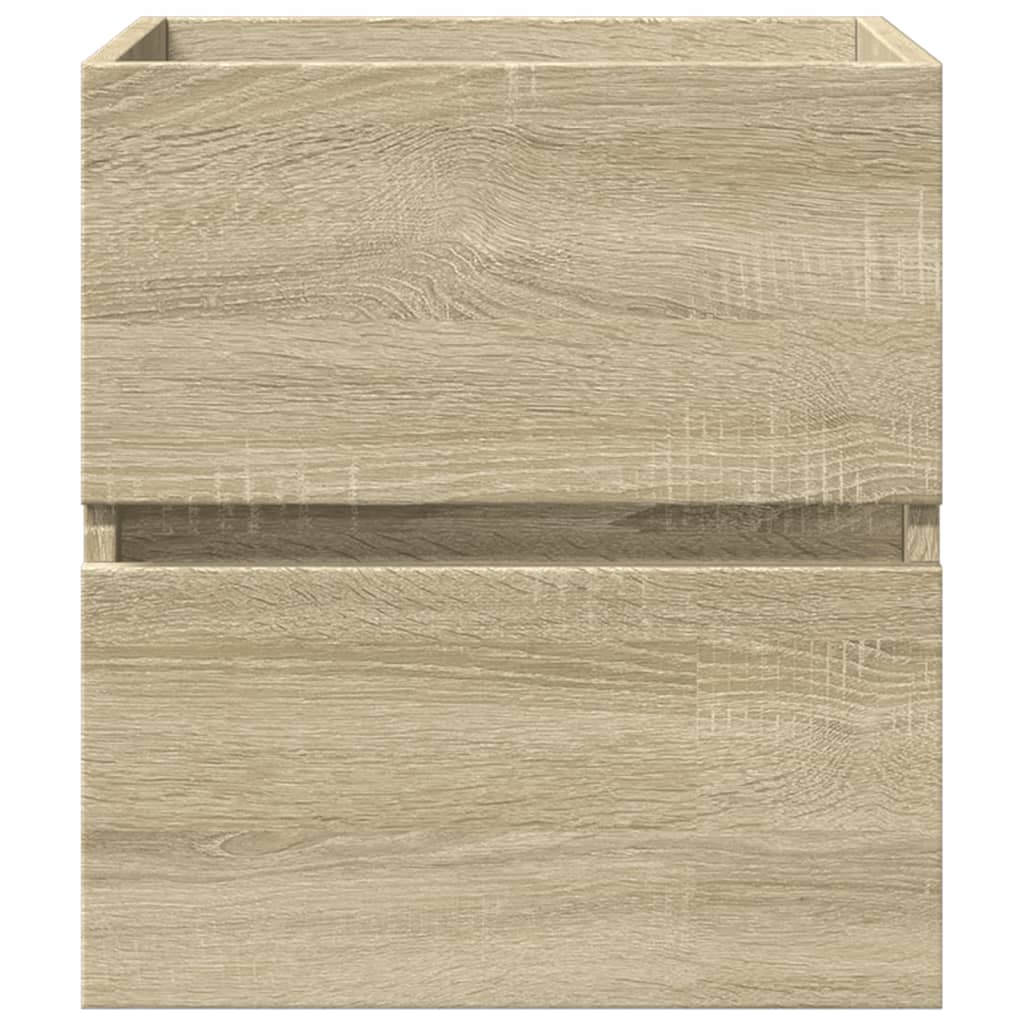 vidaXL Meuble sous lavabo chêne Sonoma 41x38,5x45 cm Aggloméré