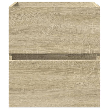 vidaXL Meuble sous lavabo chêne Sonoma 41x38,5x45 cm Aggloméré