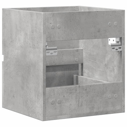 vidaXL Meuble sous-lavabo Gris béton 41x38,5x45 cm Bois d'ingénierie