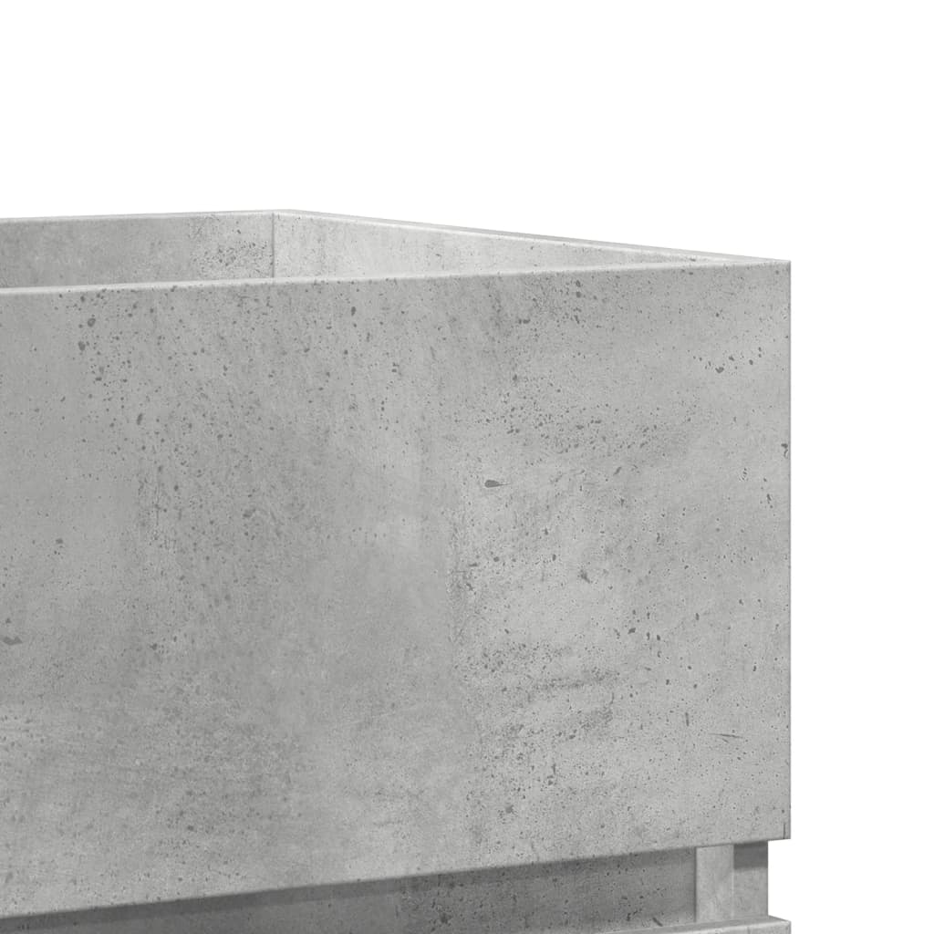 vidaXL Meuble sous-lavabo Gris béton 41x38,5x45 cm Bois d'ingénierie