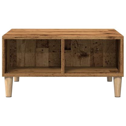 vidaXL Couchtisch Altholz-Optik 60x60x30 cm Holzwerkstoff
