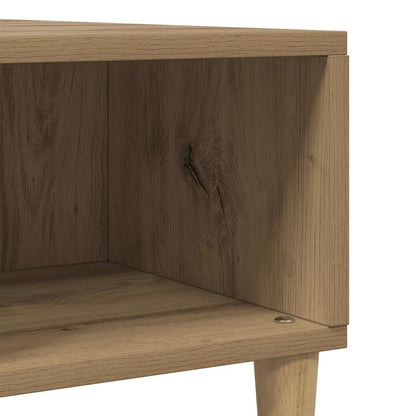 vidaXL Couchtisch Artisan-Eiche 60x60x30 cm Holzwerkstoff