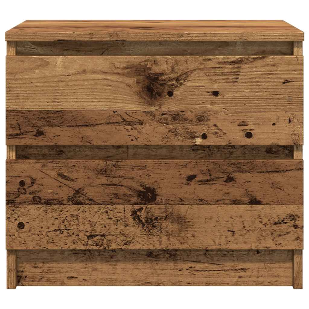 vidaXL Nachttisch Altholz-Optik 50x40x43,5 cm Holzwerkstoff