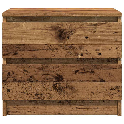 vidaXL Nachttische 2 Stk. Altholz-Optik 50x40x43,5 cm Holzwerkstoff