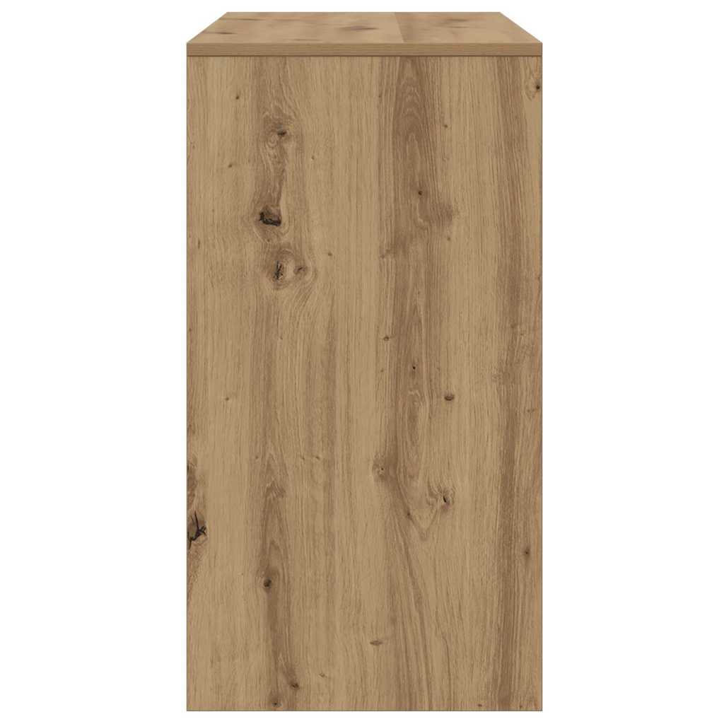 vidaXL Konsolentisch Artisan-Eiche 89x41x76,5 cm Holzwerkstoff