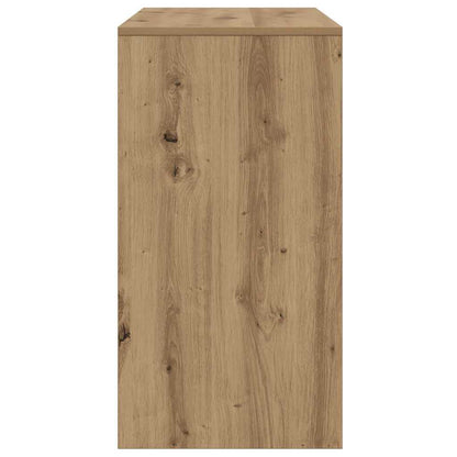 vidaXL Konsolentisch Artisan-Eiche 89x41x76,5 cm Holzwerkstoff