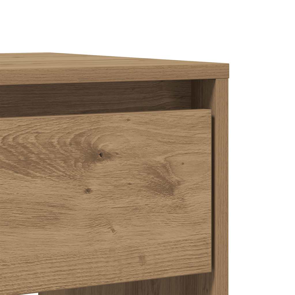 vidaXL Konsolentisch Artisan-Eiche 89x41x76,5 cm Holzwerkstoff