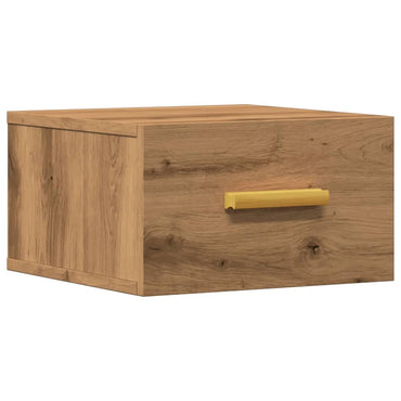 vidaXL Wand-Nachttisch Artisan-Eiche 35x35x20 cm