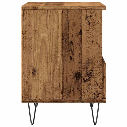 vidaXL Nachttisch Altholz-Optik 40x35x50 cm Holzwerkstoff