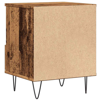 vidaXL Nachttisch Altholz-Optik 40x35x50 cm Holzwerkstoff