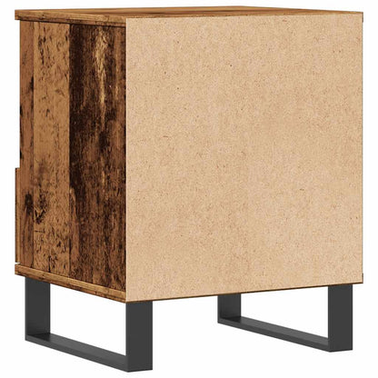 vidaXL Table de chevet aspect bois de récupération 40x35x50 cm, bois d'ingénierie