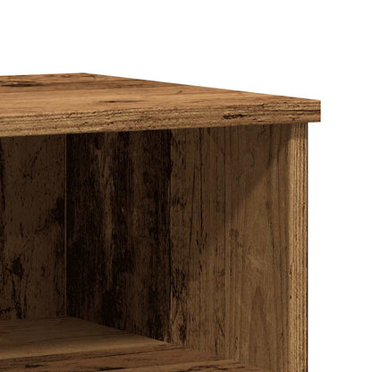 vidaXL Table de chevet aspect bois de récupération 40x35x50 cm, bois d'ingénierie