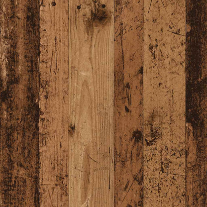 vidaXL Table de chevet aspect bois de récupération 40x35x50 cm, bois d'ingénierie