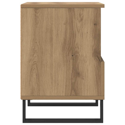 vidaXL Tables de chevet 2 pcs Chêne artisan 40x35x50 cm Bois d'ingénierie
