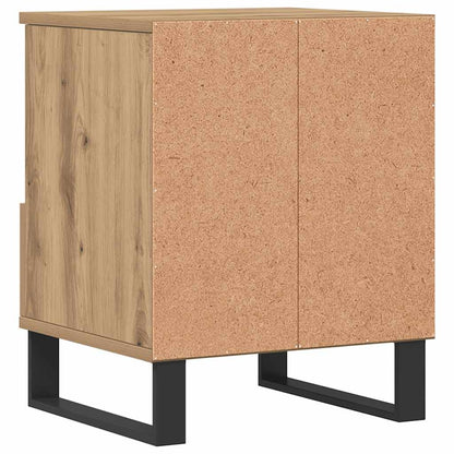 vidaXL Tables de chevet 2 pcs Chêne artisan 40x35x50 cm Bois d'ingénierie