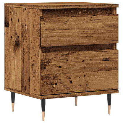 vidaXL Nachttisch Altholz-Optik 40x35x50 cm Holzwerkstoff
