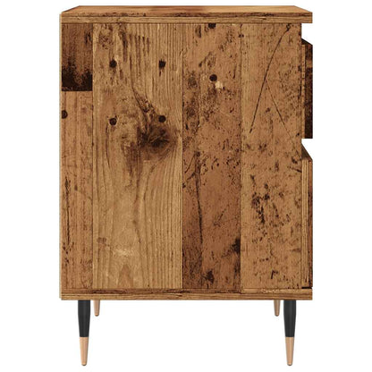 vidaXL Nachttisch Altholz-Optik 40x35x50 cm Holzwerkstoff