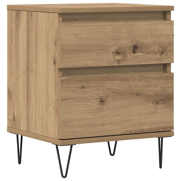 vidaXL Nachttisch Artisan-Eiche 40x35x50 cm Holzwerkstoff