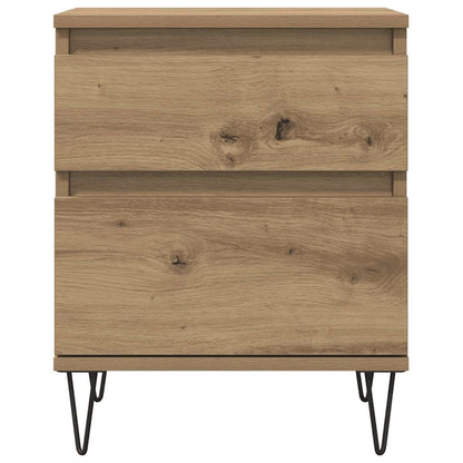vidaXL Nachttisch Artisan-Eiche 40x35x50 cm Holzwerkstoff