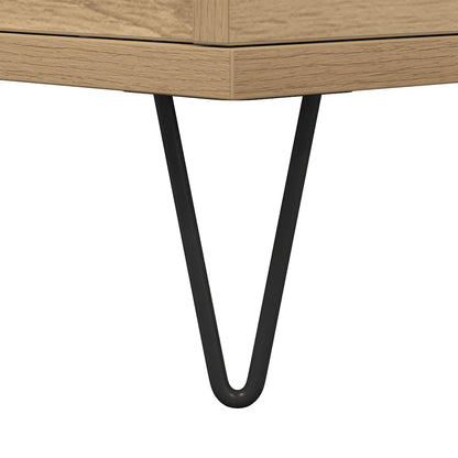 vidaXL Nachttisch Artisan-Eiche 40x35x50 cm Holzwerkstoff