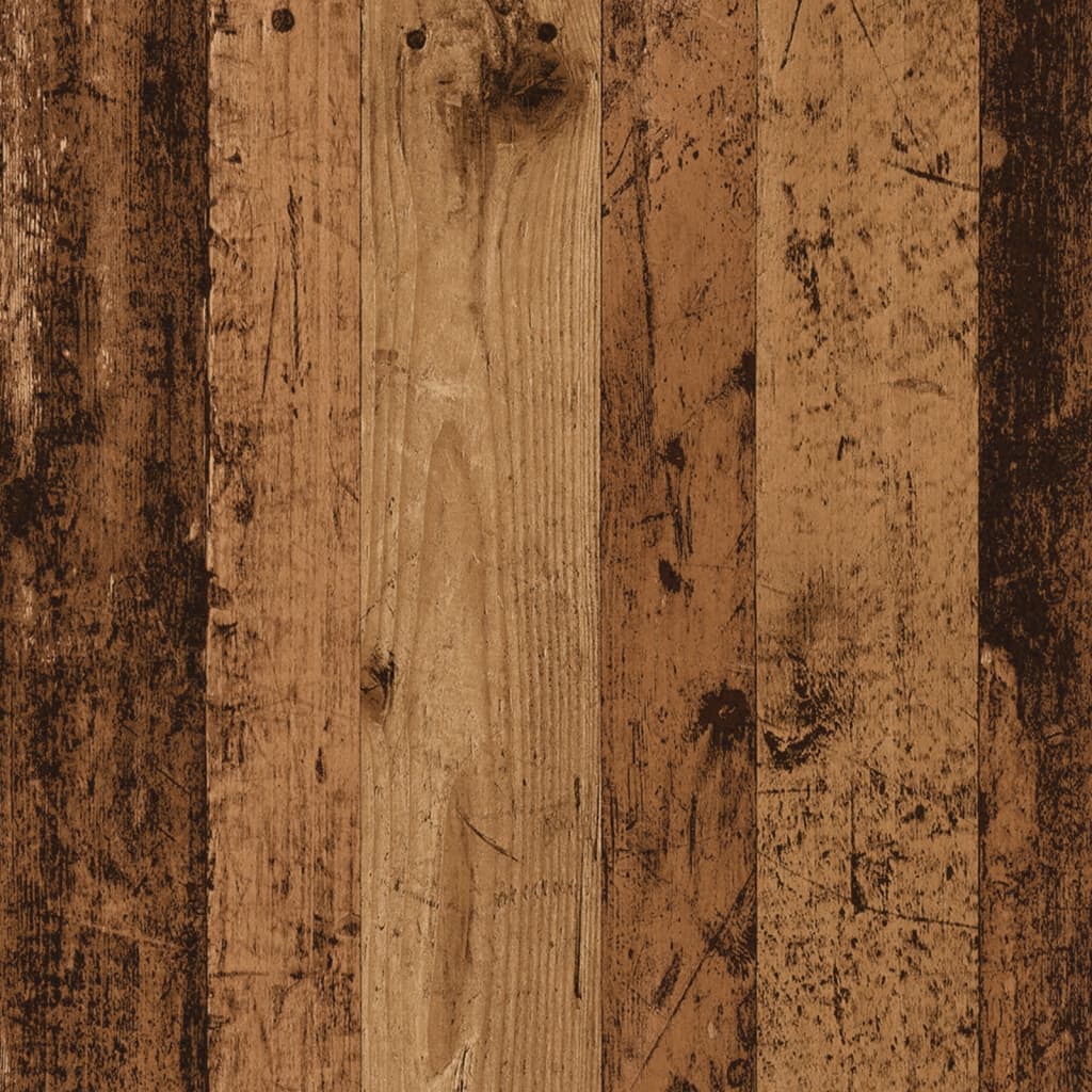 vidaXL Nachttische 2 Stk. Altholz-Optik 40x35x50 cm Holzwerkstoff