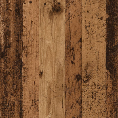 vidaXL Nachttische 2 Stk. Altholz-Optik 40x35x50 cm Holzwerkstoff