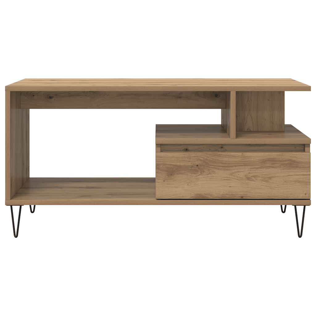 Couchtisch Artisan-Eiche 90x49x45 cm Holzwerkstoff