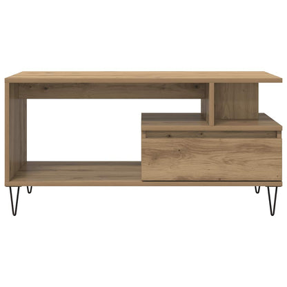 Couchtisch Artisan-Eiche 90x49x45 cm Holzwerkstoff