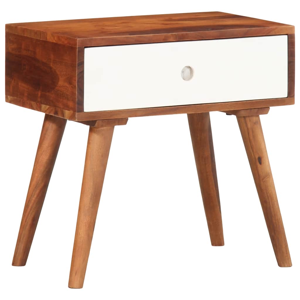 vidaXL Beistelltisch 45x30x45 cm Massivholz Akazie