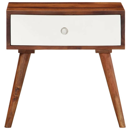 vidaXL Beistelltisch 45x30x45 cm Massivholz Akazie