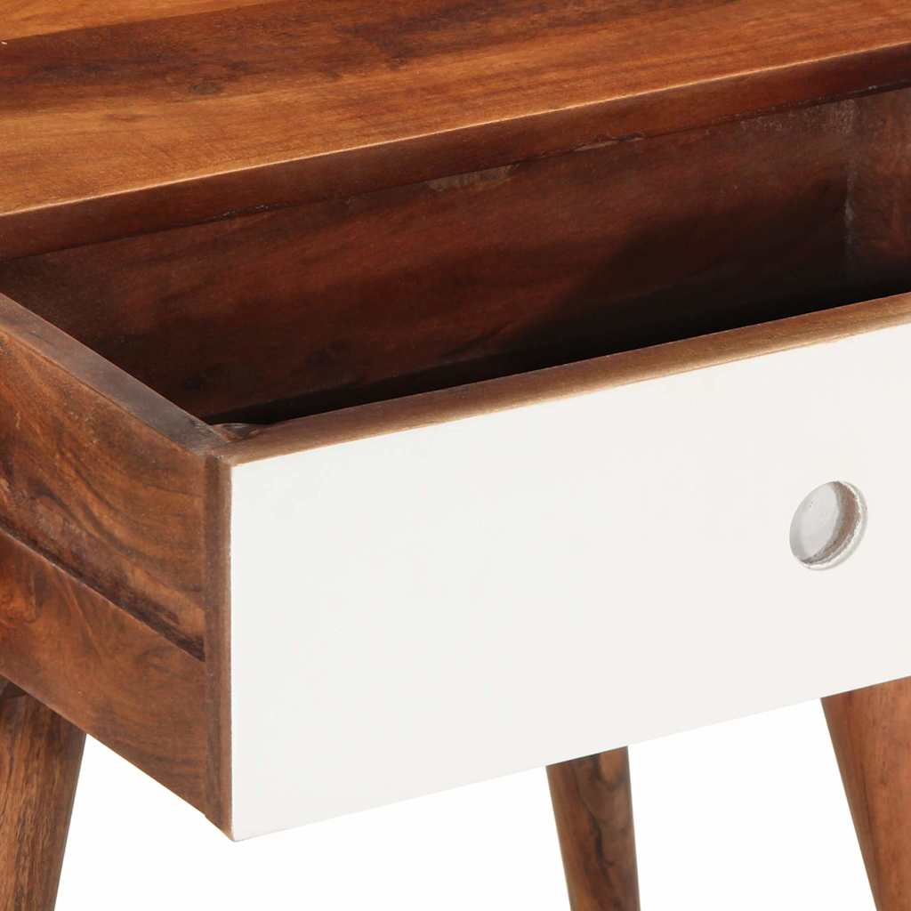 vidaXL Beistelltisch 45x30x45 cm Massivholz Akazie