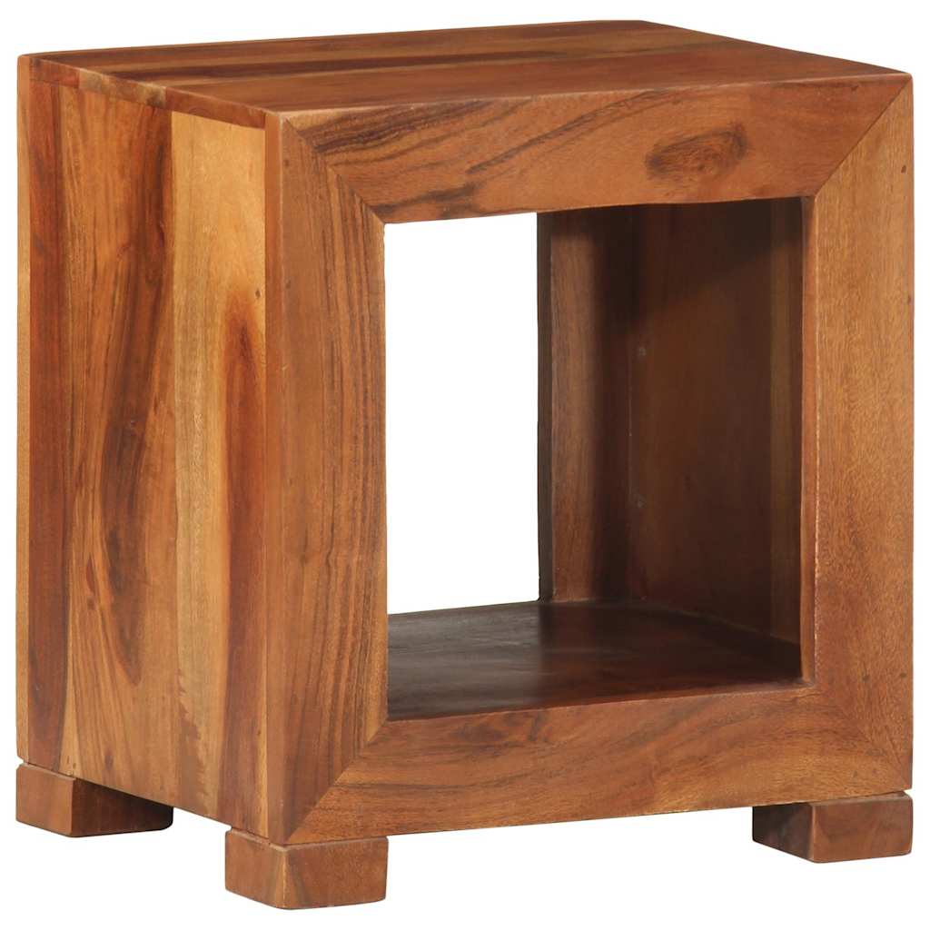vidaXL Table d'appoint 37x29x40 cm en bois d'acacia massif