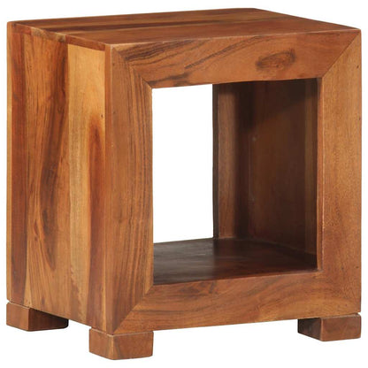 vidaXL Table d'appoint 37x29x40 cm en bois d'acacia massif