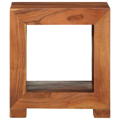 vidaXL Table d'appoint 37x29x40 cm en bois d'acacia massif